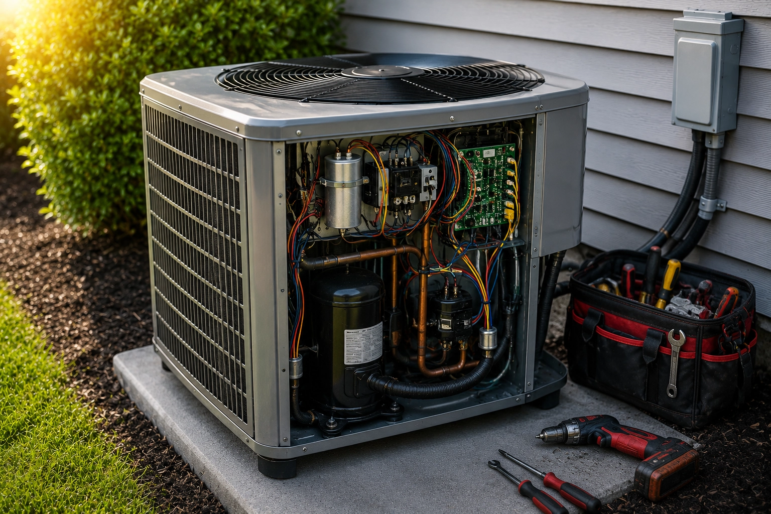 AC unit maintenance