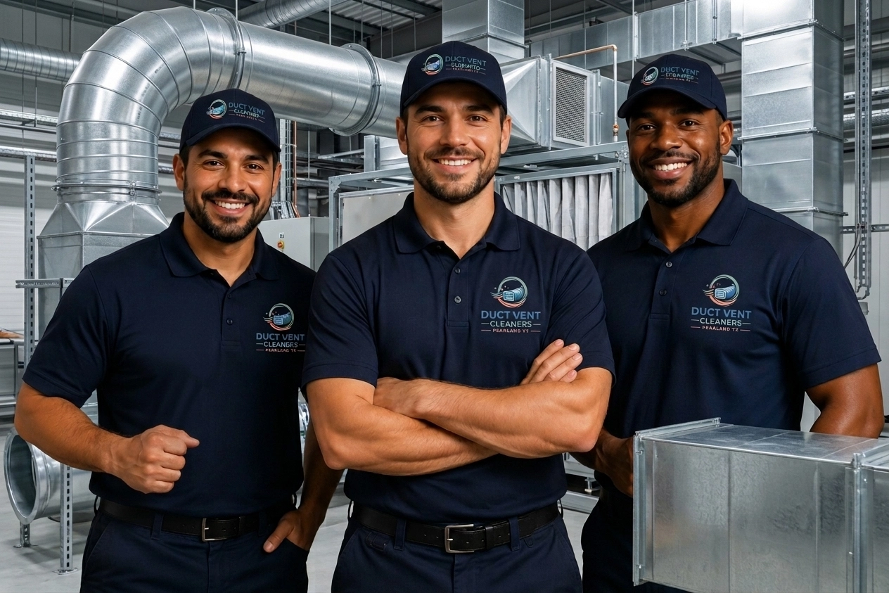 Air Duct Cleaning of Pearland team