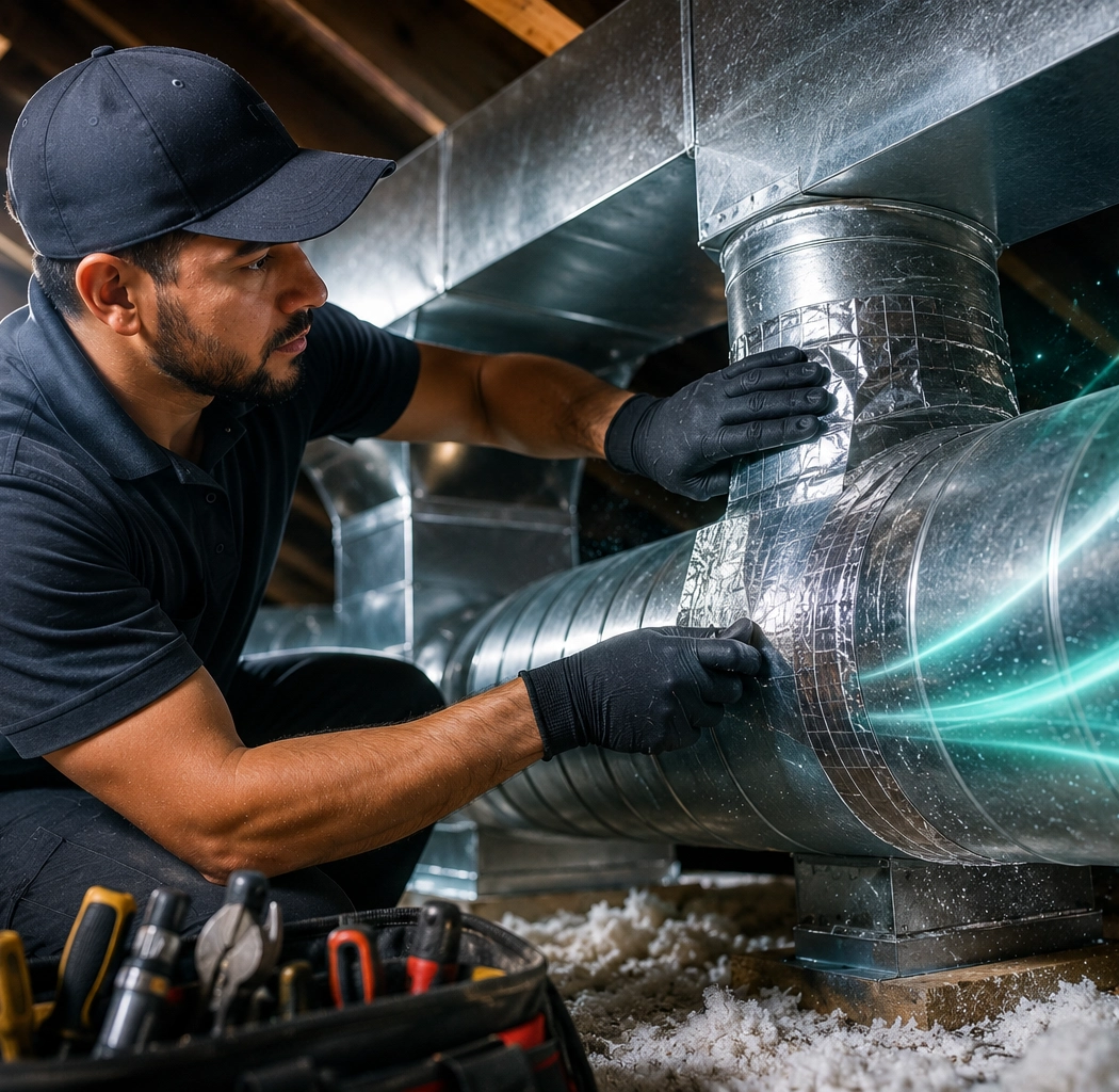 Perfect duct leaking repair