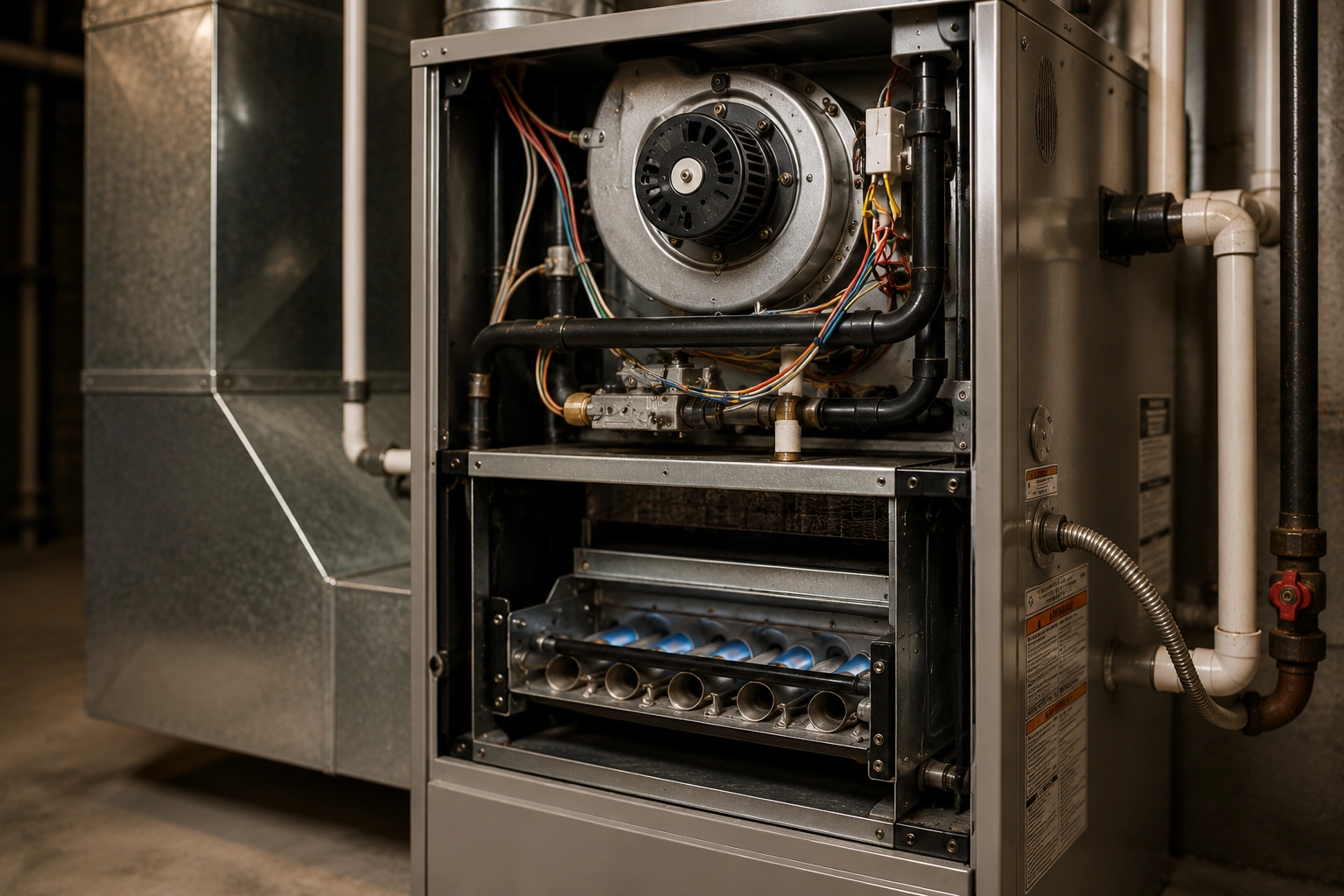 Professional furnace cleaning