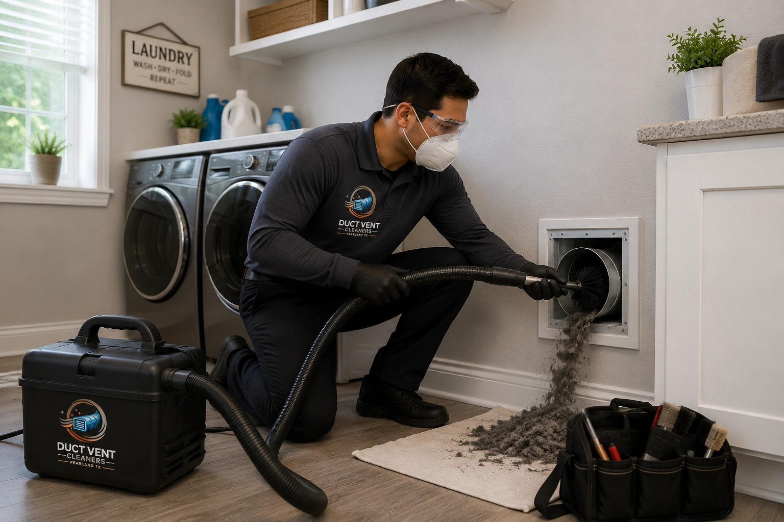 Advanced dryer vent lint Removal