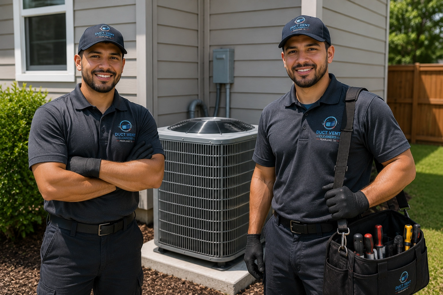 AC repair and Installation of Pearland team